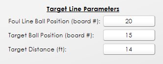 Powerhouse Blueprint target line parameters